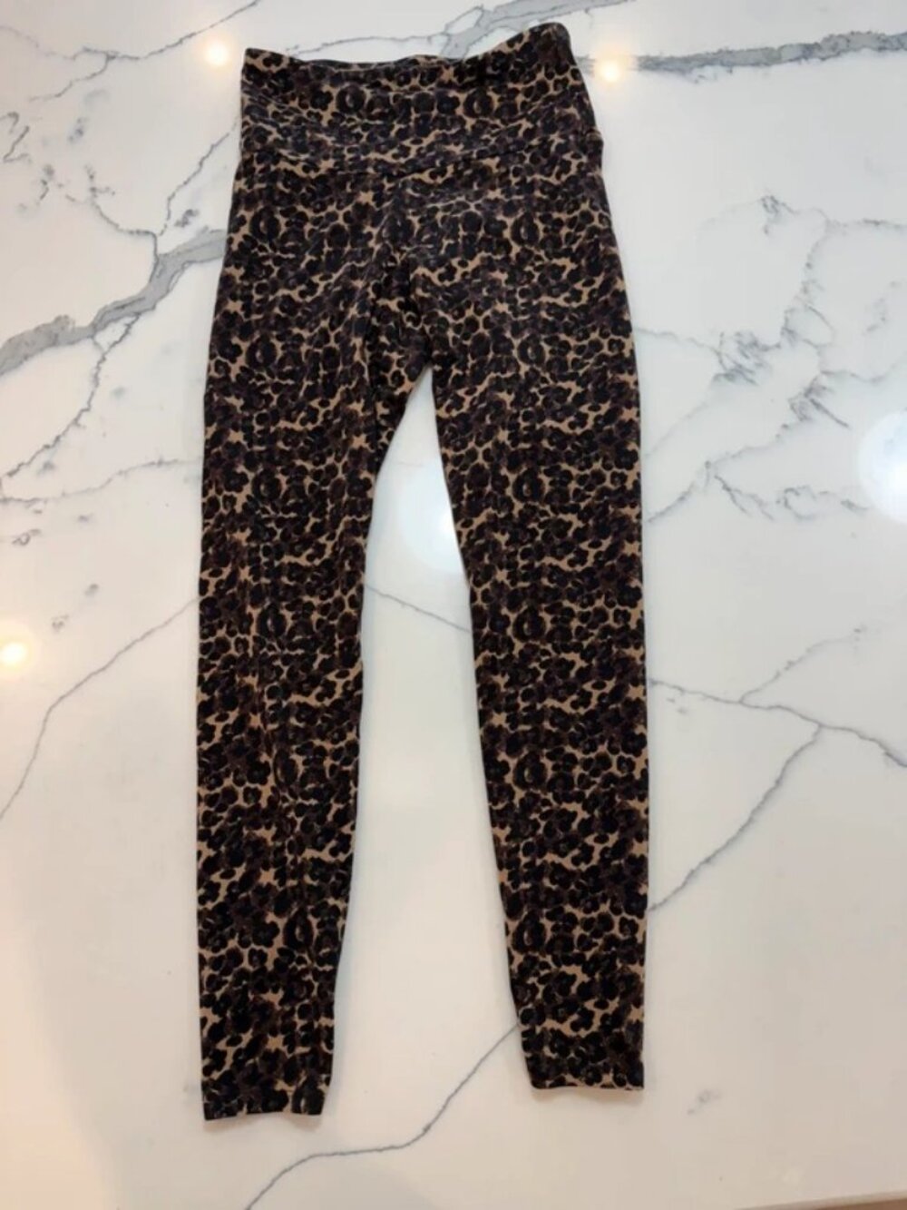 No Boundaries Leopard Print Leggings Womens XS